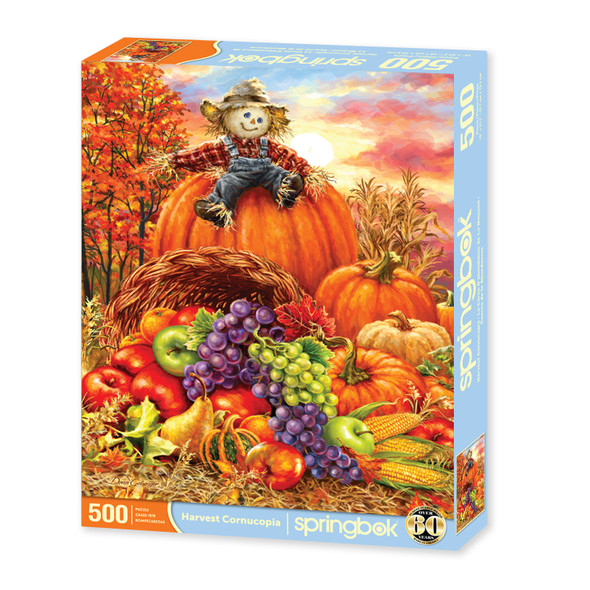 Harvest Cornucopia 500 Piece Jigsaw Puzzle