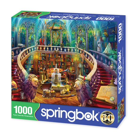 Seek and Find Library 1000 Piece Jigsaw Puzzle