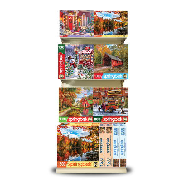 2 Foot Planogram Holiday, 30 Puzzles