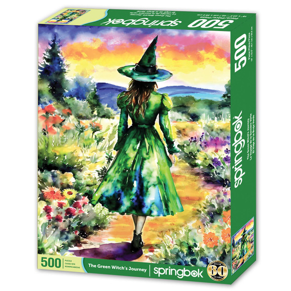 The Green Witch's Journey 500 Piece Jigsaw Puzzle