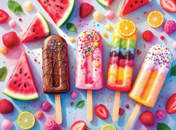 Summer Treats 500 Piece Jigsaw Puzzle Summer Treats 500 Piece Jigsaw Puzzle
