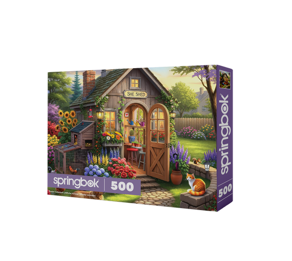 Garden Shed 500 Piece Jigsaw Puzzle