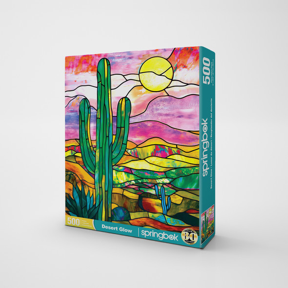 Desert Glow 500 Piece Jigsaw Puzzle