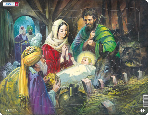 Nativity 33 Piece Children's Educational Jigsaw Puzzle