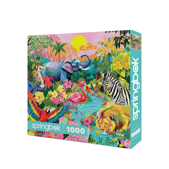 Tropical Jungle 1000 Piece Jigsaw Puzzle