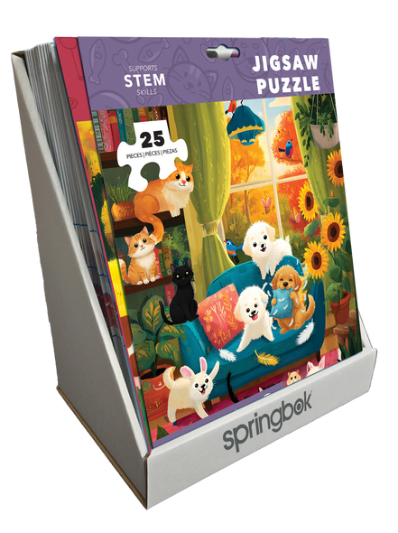Springbok Kids Puzzle Pack (24 Pack - 6 Images)