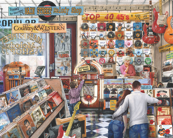 Melody Shop 1000 Piece Jigsaw Puzzle