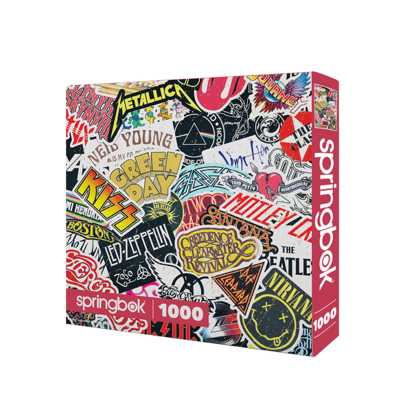 Rock & Roll 1000 Piece Jigsaw Puzzle
