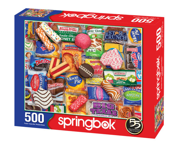 Snack Treats 500 Piece Jigsaw Puzzle