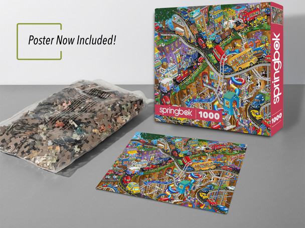 Getting Away 1000 Piece Jigsaw Puzzle