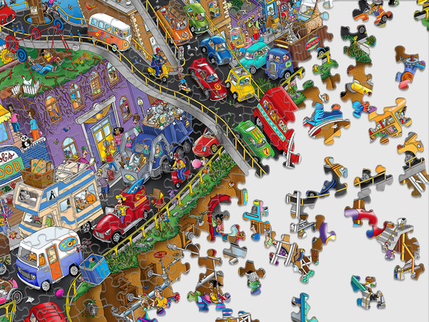 Getting Away 1000 Piece Jigsaw Puzzle