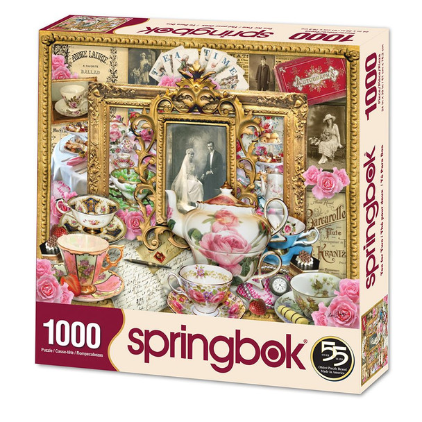 Tea for Two 1000 Piece Jigsaw Puzzle