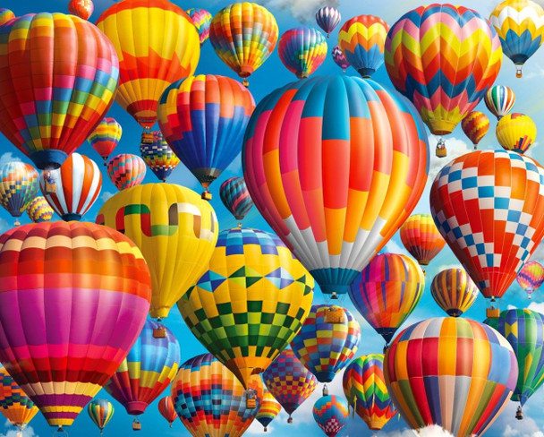 Balloon Fest 1000 Piece Jigsaw Puzzle From Springbok Puzzles