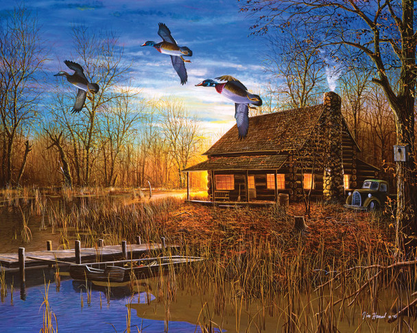 Duck Lodge 1000 Piece Jigsaw Puzzle