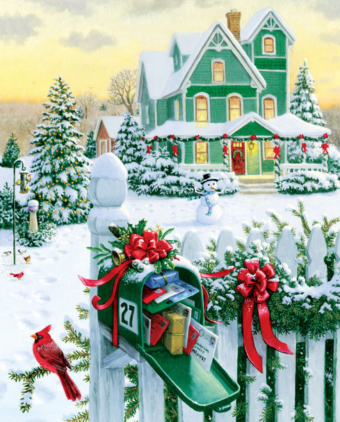 Holiday Mail 1000 Piece Jigsaw Puzzle