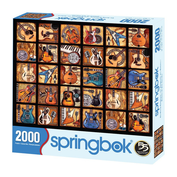 Six String Symphony 2000 Piece Jigsaw Puzzle