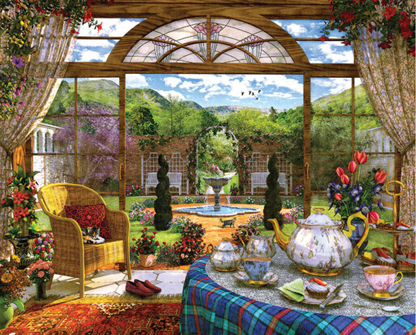 The Conservatory 350 Piece Jigsaw Puzzle