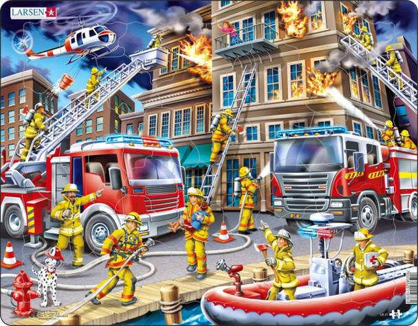 Firefighters 45 Piece Children's Educational Jigsaw Puzzle