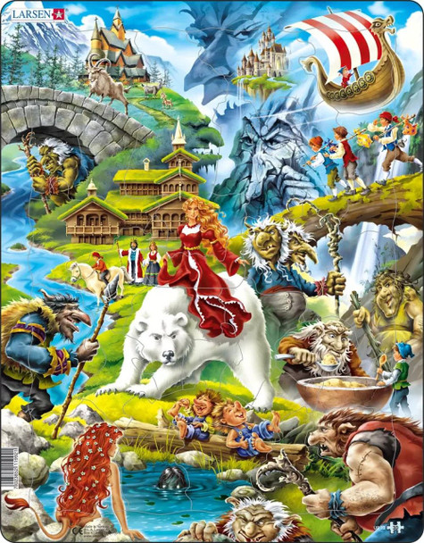 Fairytales 30 Piece Children's Educational Jigsaw Puzzle