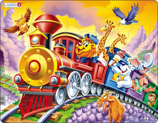 Circus Train 30 Piece Children's Educational Jigsaw Puzzle