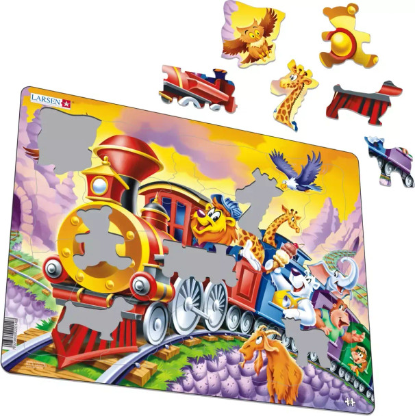 Circus Train 30 Piece Children's Educational Jigsaw Puzzle
