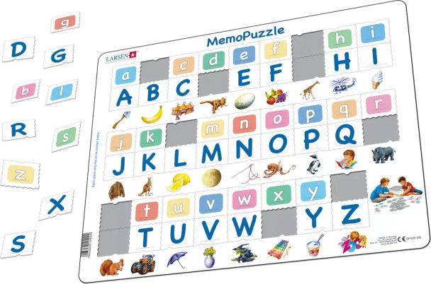 A-Z 54 Piece Children's Educational Jigsaw Puzzle