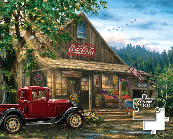 General Store 1000 Piece Wooden Jigsaw Puzzle