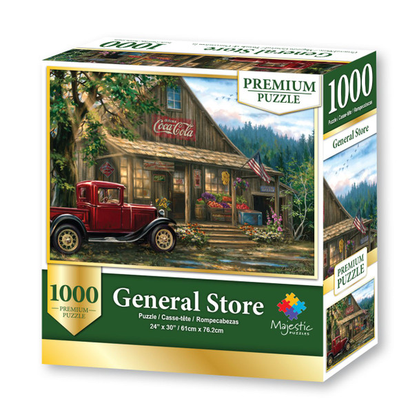 General Store 1000 Piece Wooden Jigsaw Puzzle