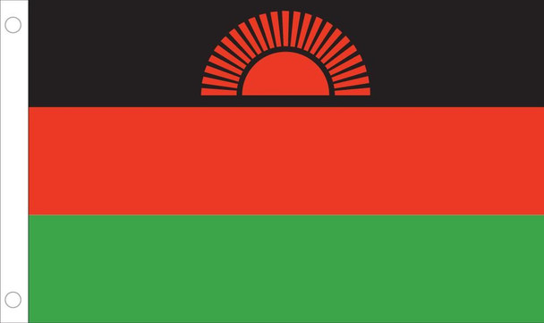 Malawi World Flags - Nylon   - 2' x 3' to 5' x 8'