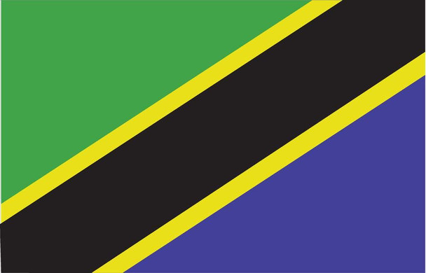 Tanzania World Flags - Nylon   - 2' x 3' to 5' x 8'