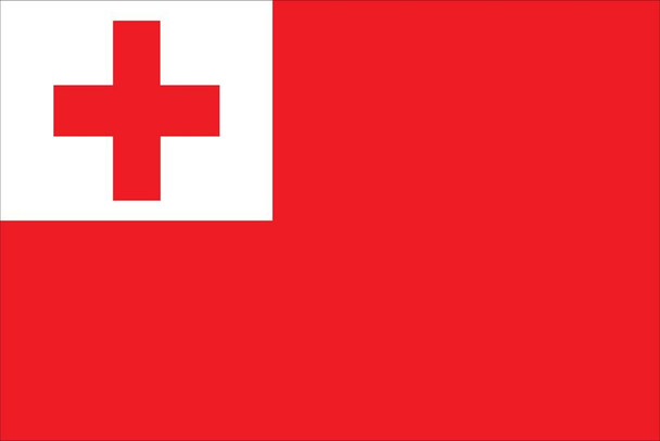 Tonga World Flags - Nylon   - 2' x 3' to 5' x 8'