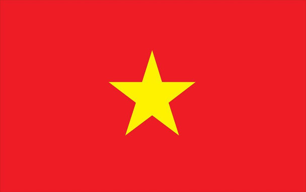 Vietnam World Flags - Nylon   - 2' x 3' to 5' x 8'