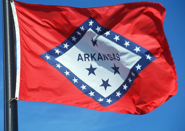 Arkansas State Flags - Nylon   - 2' x 3' to 5' x 8'