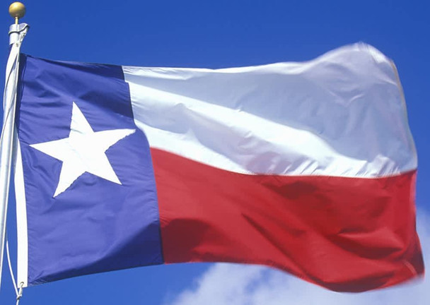 Texas State Flags - Nylon   - 2' x 3' to 5' x 8'