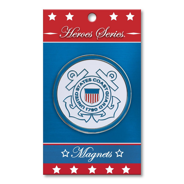 Coast Guard Magnet - Large | Heroes Series