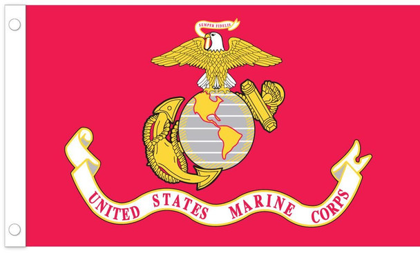 U.S. Marine Corps Flag - 2' x 3' - Nylon