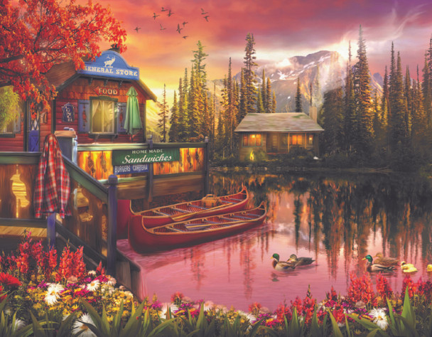 Lakeshore Serenity 500 Piece Jigsaw Puzzle