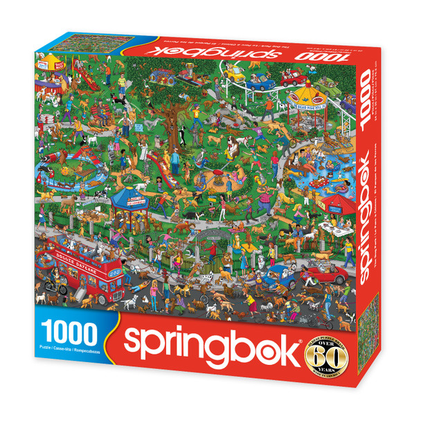 The Dog Park 1000 Piece Jigsaw Puzzle