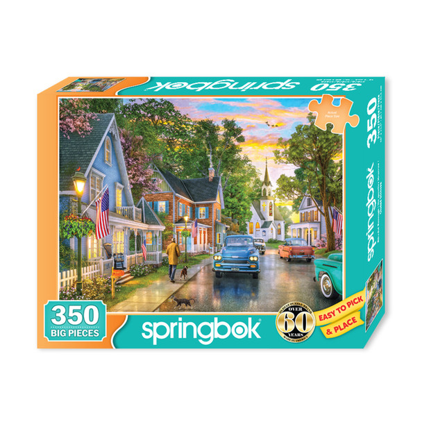 Blissful Borough 350 Piece Jigsaw Puzzle