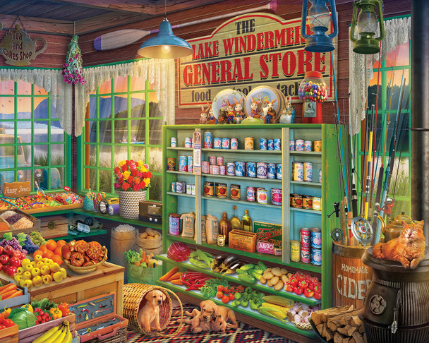 Lake Windermere General Store 1000 Piece Jigsaw Puzzle