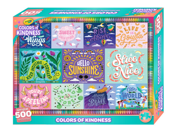 Crayola Colors of Kindness 500 Piece Jigsaw Puzzle