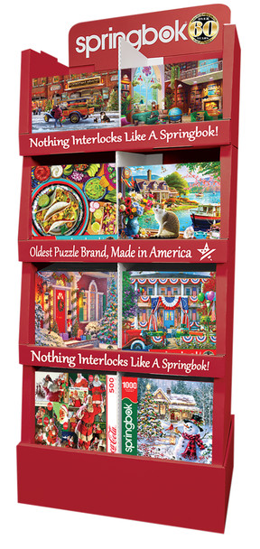 4 Shelf Corrugate Everyday, 48 Puzzles