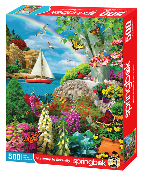 Stairway to Serenity 500 Piece Jigsaw Puzzle