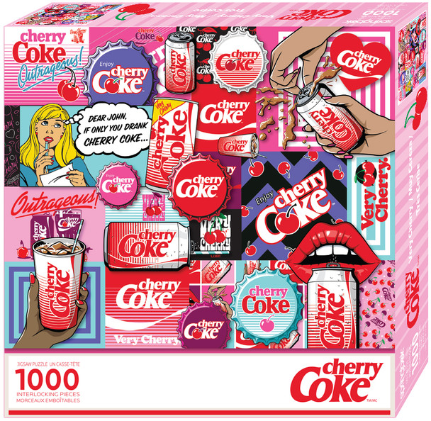 Coca-Cola Cherry Coke 1000 Piece Jigsaw Puzzle