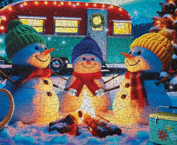Christmas Camper 500 Piece Jigsaw Puzzle