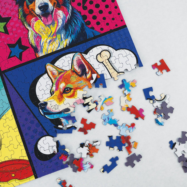 Pop Art Pups 1000 Piece Jigsaw Puzzle