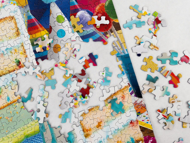 Birthday Cake 500 Piece Jigsaw Puzzle