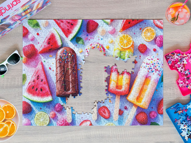 Summer Treats 500 Piece Jigsaw Puzzle
