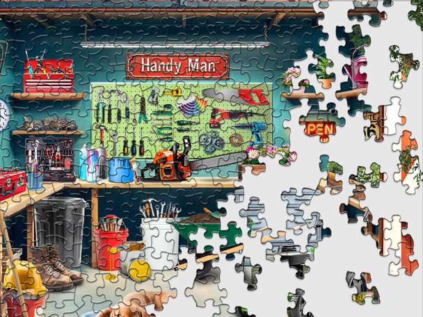 Shed-Quarters 1000 Piece Jigsaw Puzzle