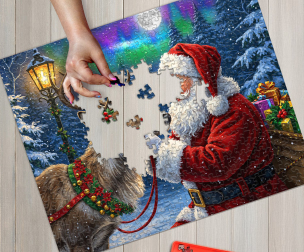 Santa's Favorite Reindeer 500 Piece Jigsaw Puzzle